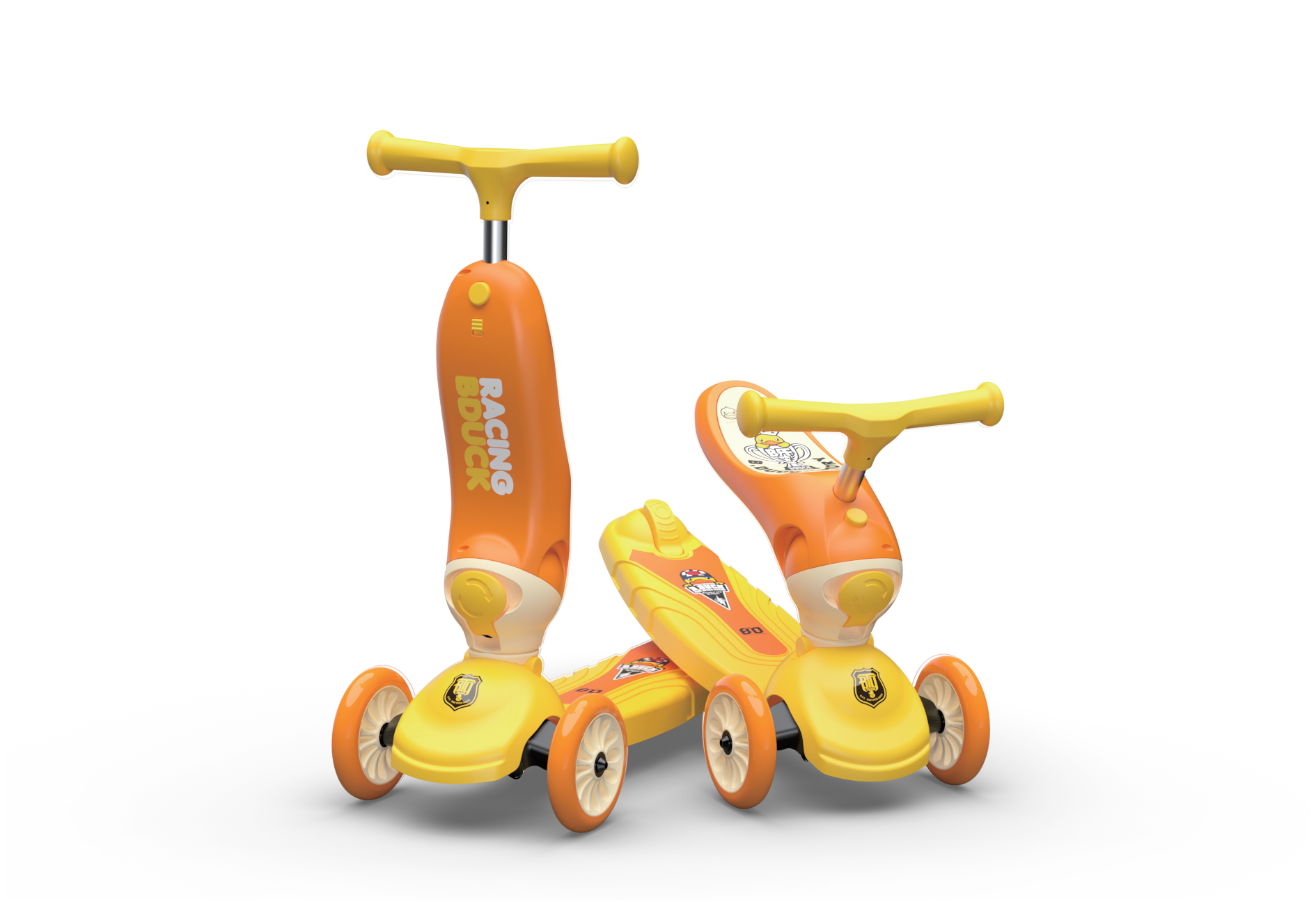 Scooter pour enfant - Orange