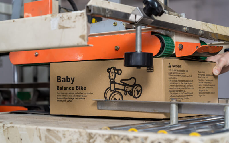 bespoke packaging for ride on toys
